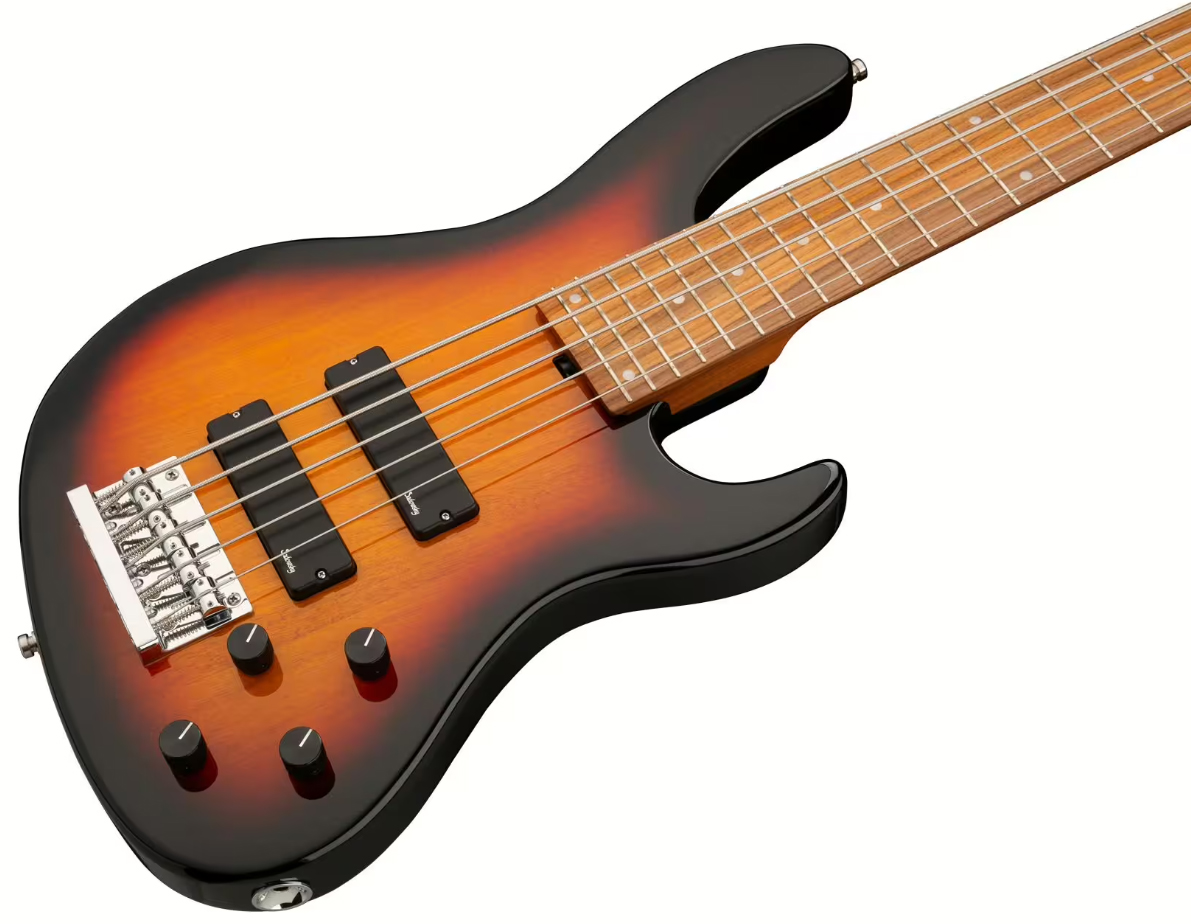 Sadowsky Modern Bass 24-fret 5c Metroexpress Active Mor - Tobacco Sunburst Transparent - Solid body electric bass - Variation 2