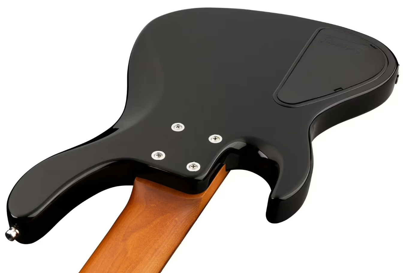 Sadowsky Modern Bass 24-fret 5c Metroexpress Active Mor - Solid Black - Solid body electric bass - Variation 3