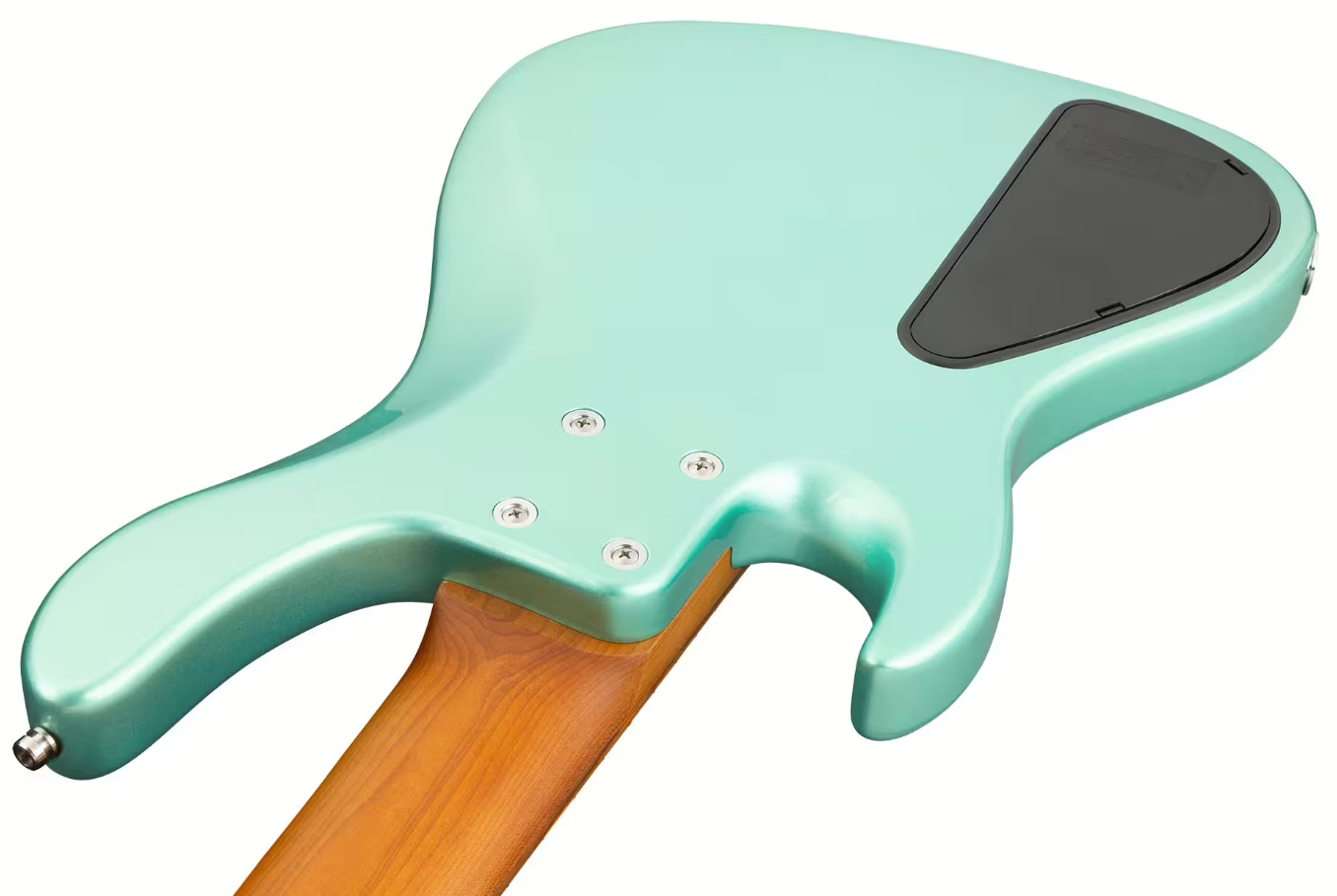 Sadowsky Modern Bass 24-fret 5c Metroexpress Active Mor - Solid Sage Green Metallic - Solid body electric bass - Variation 3