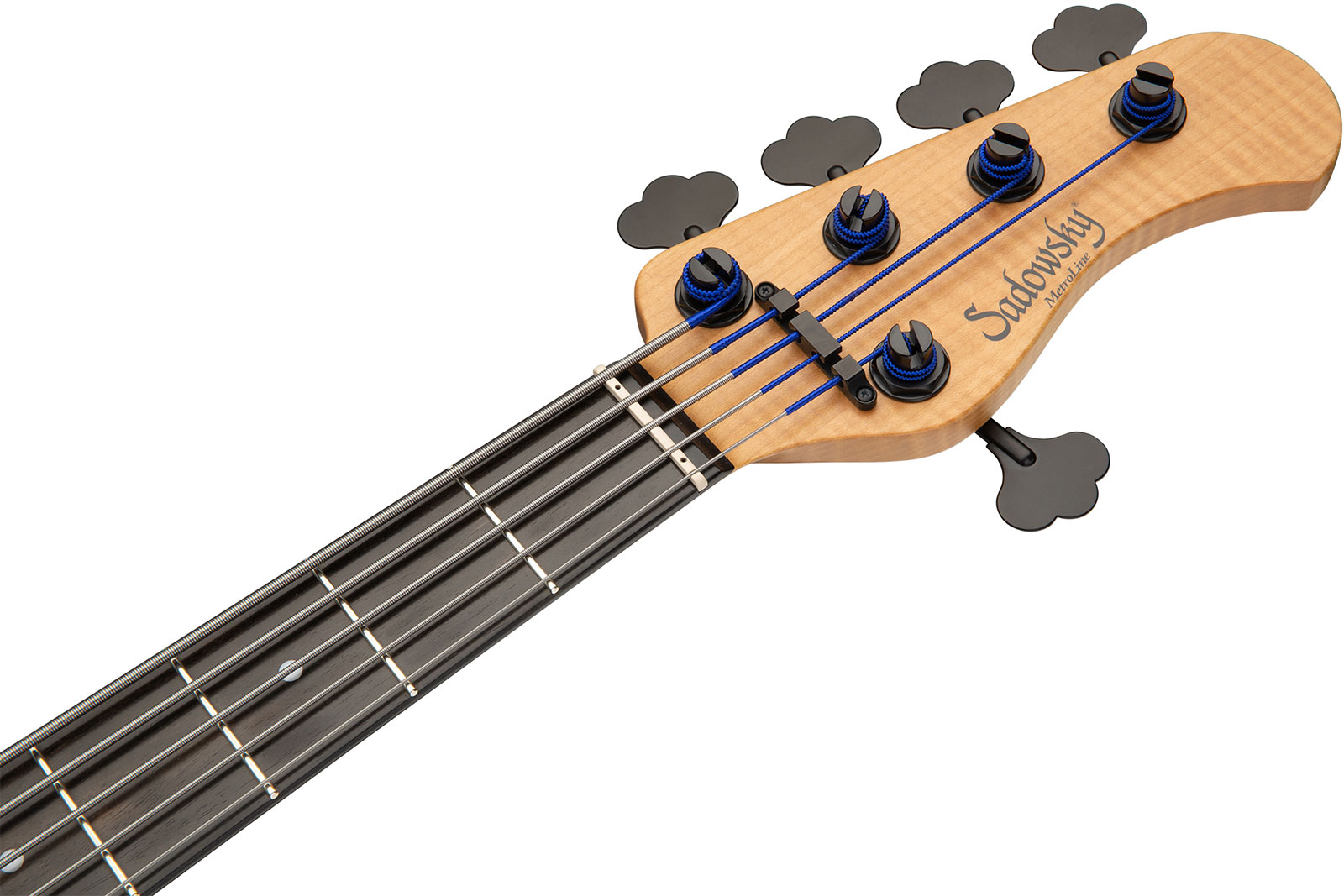 Sadowsky Modern Bass 24 Fret 5c Metroline Ltd 2021 All Okoume Active Mor - Natural - Solid body electric bass - Variation 4