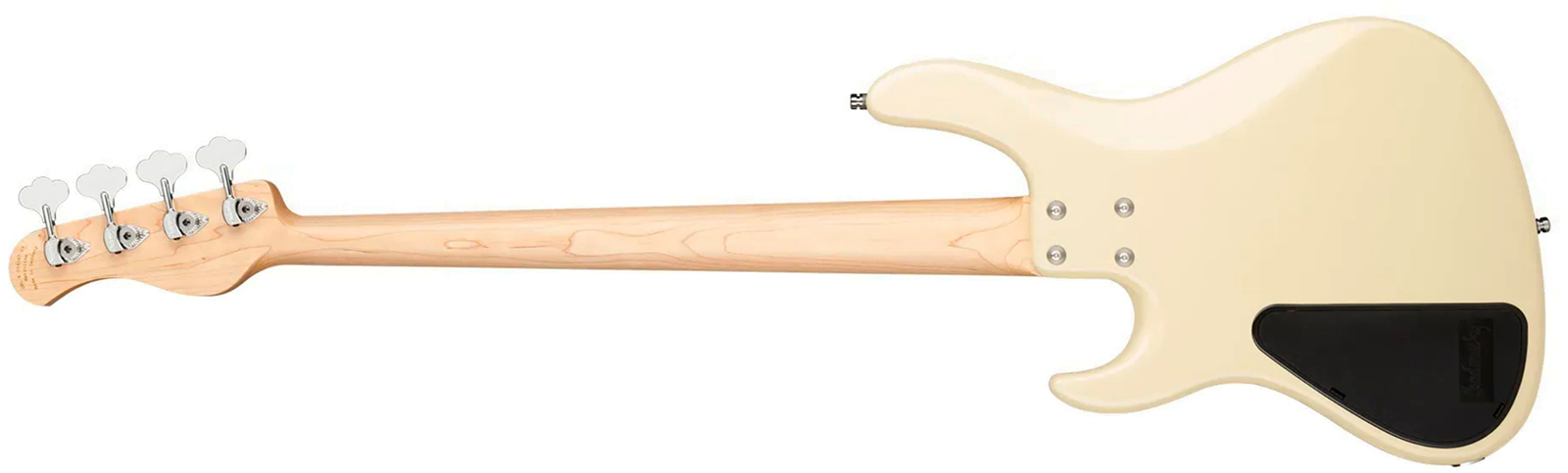 Sadowsky Modern Bass 24 Fret Ash 4c Metroline All Active Mn - Solid Olympic White - Solid body electric bass - Variation 1