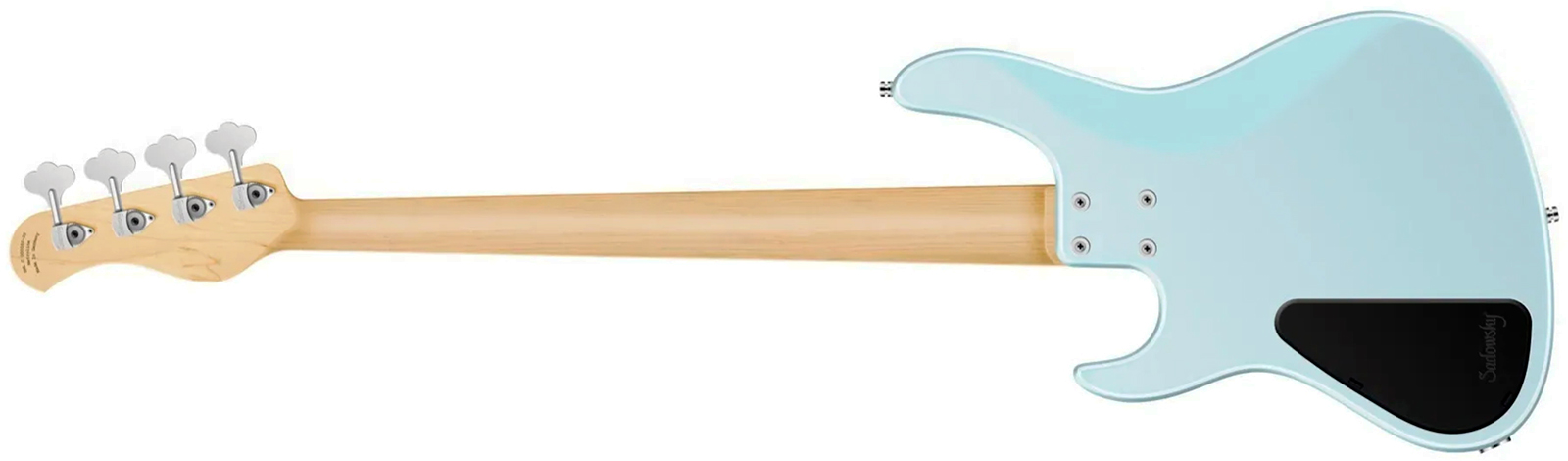 Sadowsky Modern Bass 24 Fret Ash 4c Metroline All Active Mn - Solid Ice Blue Metallic Satin - Solid body electric bass - Variation 1