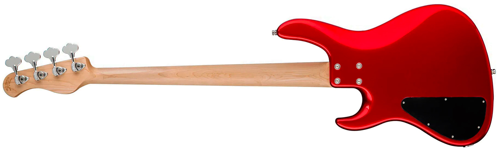 Sadowsky Modern Bass 24 Fret Ash 4c Metroline All Active Mn - Solid Candy Apple Red Metallic - Solid body electric bass - Variation 1