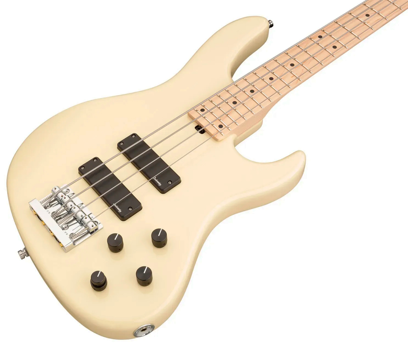 Sadowsky Modern Bass 24 Fret Ash 4c Metroline All Active Mn - Solid Olympic White - Solid body electric bass - Variation 2
