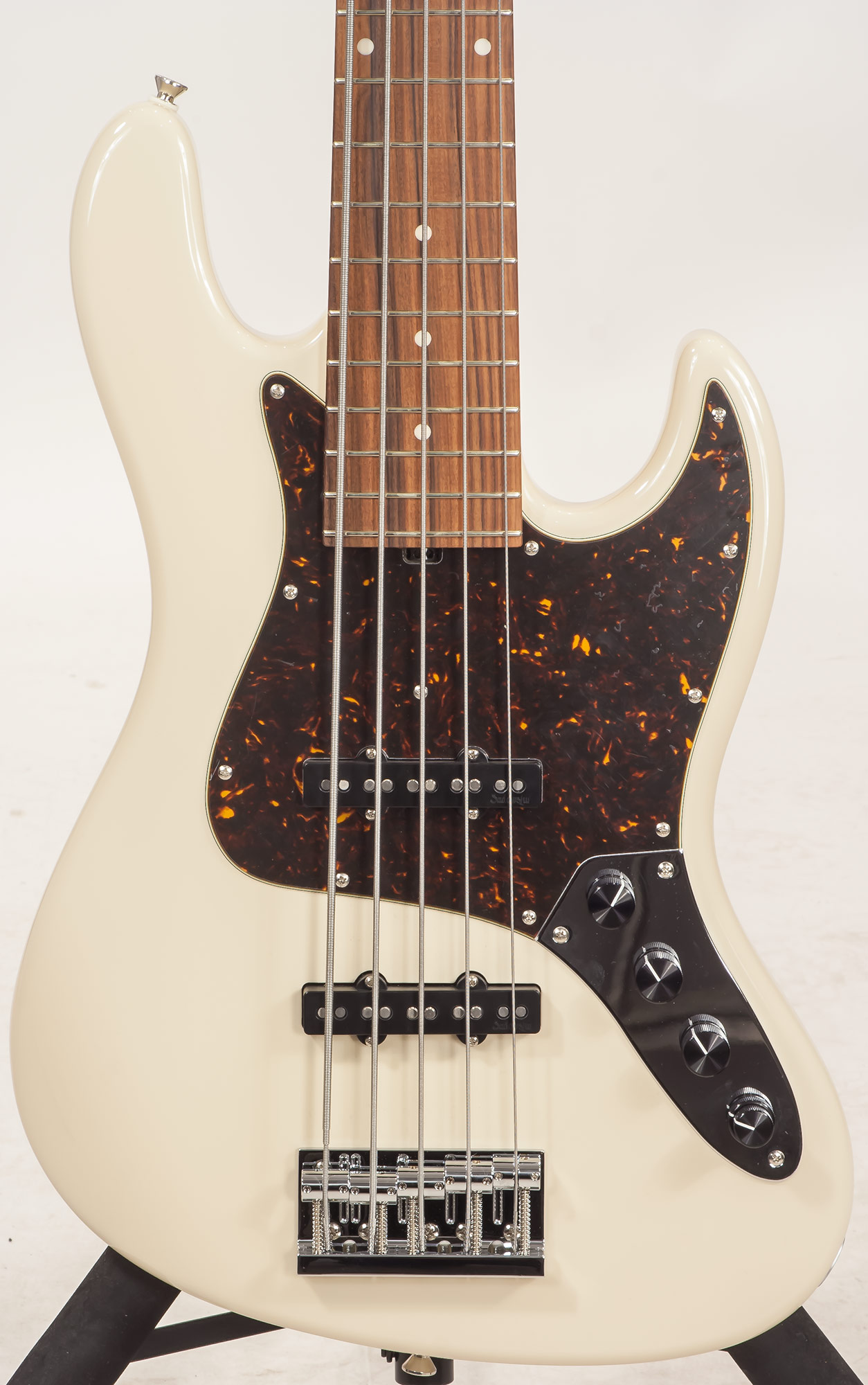 Sadowsky Rv5 Metroline 21 Fret Vintage Japon Rw - Olympic White - Solid body electric bass - Variation 2