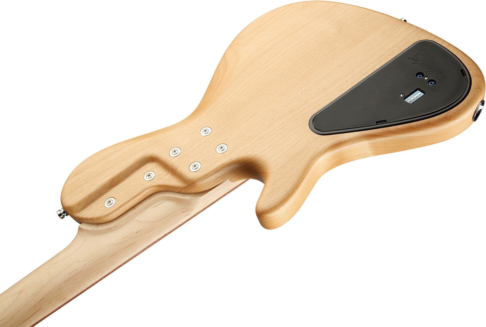 Sadowsky Single Cut Bass 24f Alder 5c Metroline All Active Pf - Natural Satin - Solid body electric bass - Variation 3