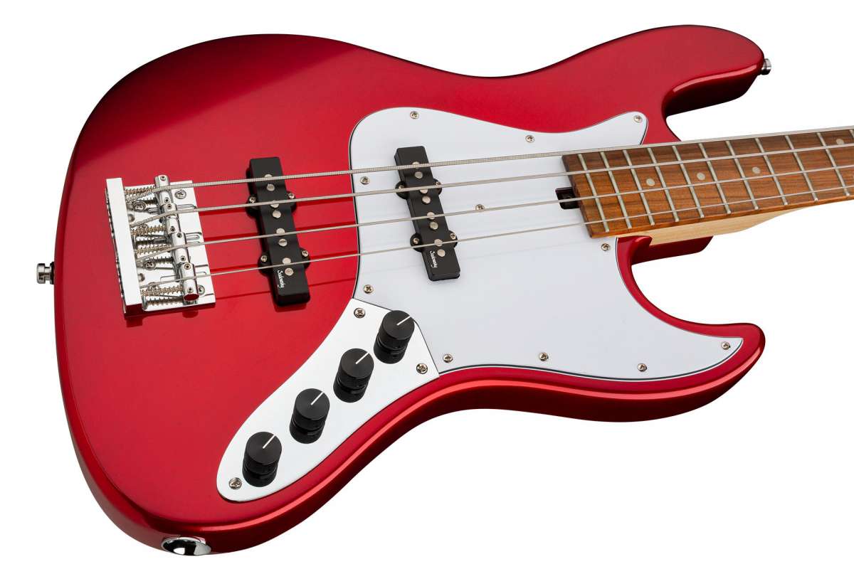 Sadowsky Vintage J/j Bass 21 Fret 4c Metroexpress Mor - Candy Apple Red - Solid body electric bass - Variation 2