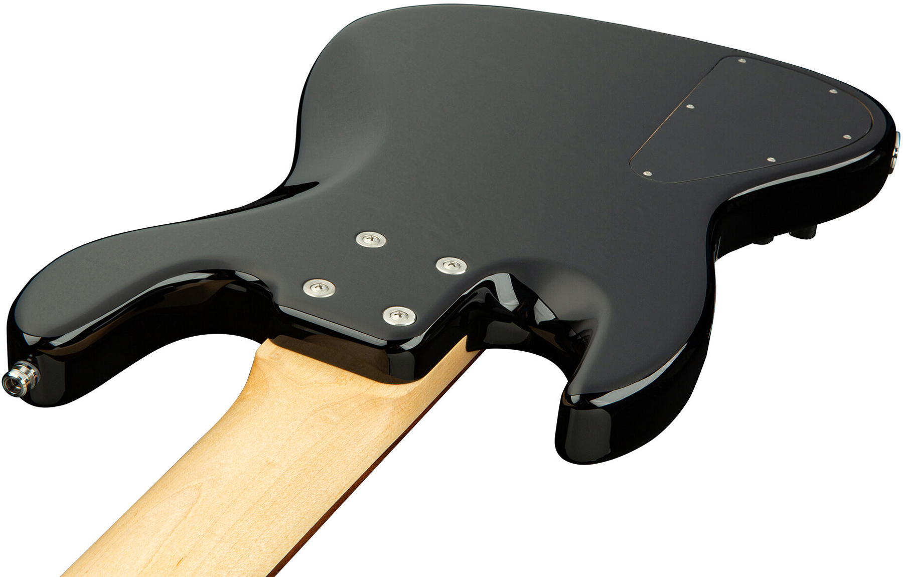 Sadowsky Vintage J/j Bass 21 Fret Alder 5c Metroline All Active Mor - Solid Black High Polish - Solid body electric bass - Variation 3