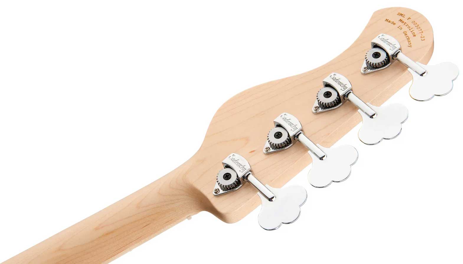 Sadowsky Vintage J/j Bass 24 Fret Ash 4c Metroline All Active Mn - Natural Satin - Solid body electric bass - Variation 5