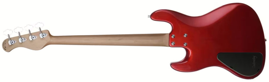 Sadowsky Vintage Jj Bass 21 Fret 4c Metroexpress V2 Pf - Candy Apple Red Metallic - Solid body electric bass - Variation 1