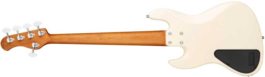 Sadowsky Vintage Jj Bass 21-fret 5c Metroexpress Mor - Olympic White - Solid body electric bass - Variation 1