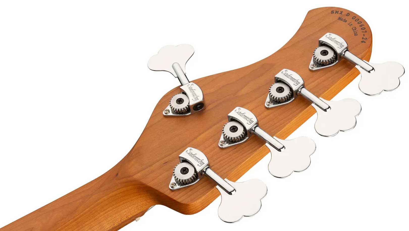 Sadowsky Vintage Jj Bass 21-fret 5c Metroexpress Mor - Olympic White - Solid body electric bass - Variation 5