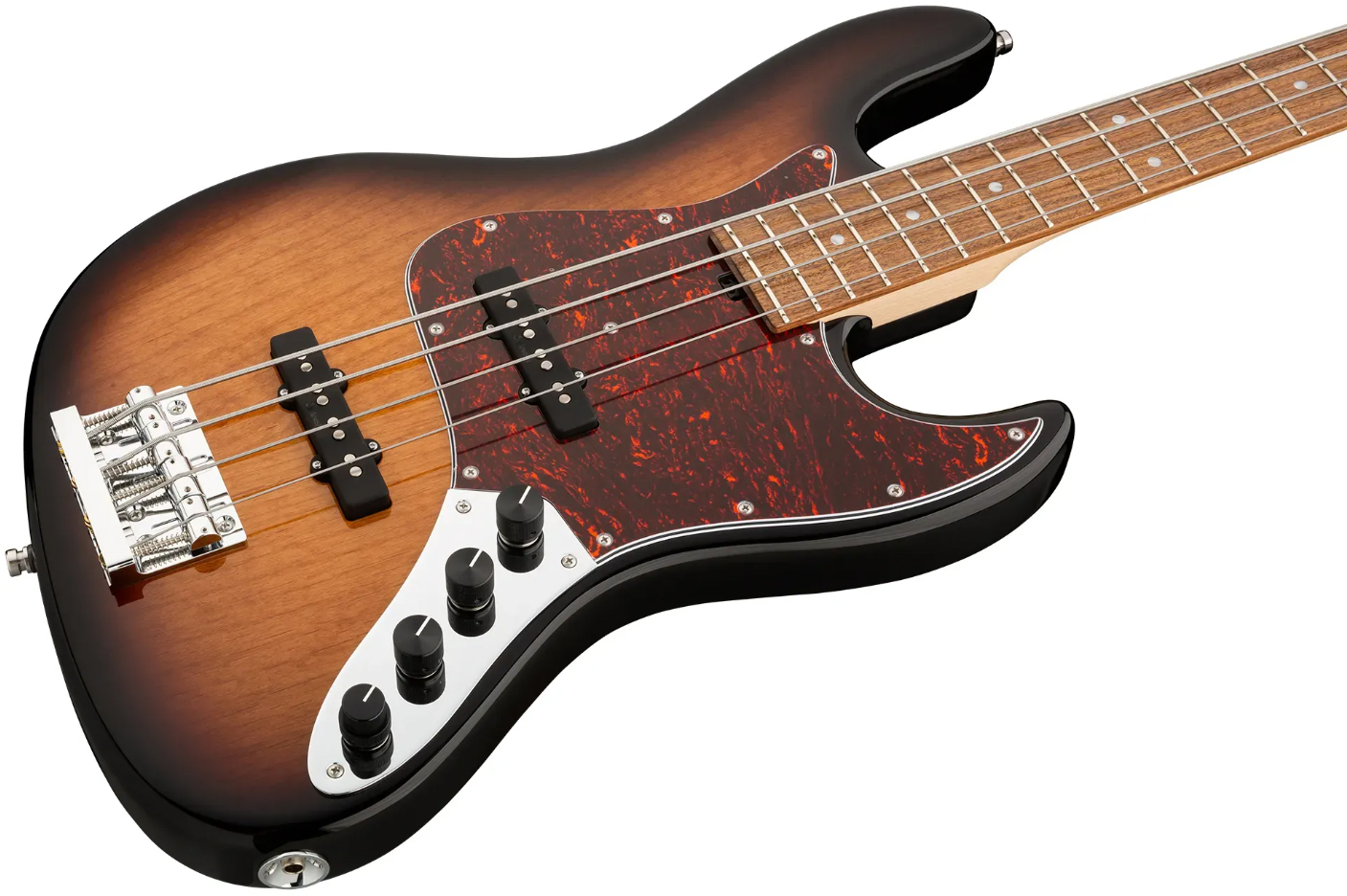 Sadowsky Vintage Jj Bass 21 Fret Alder 4c Metroline All Active Mor - '59 Burst Transparent - Solid body electric bass - Variation 2