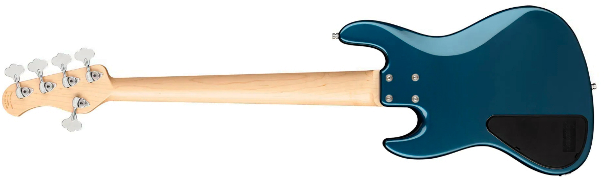 Sadowsky Vintage Jj Bass 21 Fret Alder 5c Metroline All Active Mor - Dark Lake Placid Blue Metallic - Solid body electric bass - Variation 1