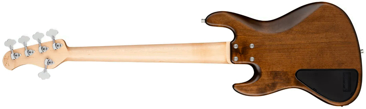 Sadowsky Vintage Jj Bass 21 Fret Alder 5c Metroline All Active Mor - Antique Tobacco Transparent Satin - Solid body electric bass - Variation 1
