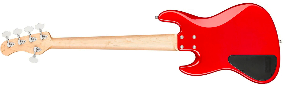 Sadowsky Vintage Jj Bass 21 Fret Alder 5c Metroline All Active Mor - Candy Apple Red Metallic - Solid body electric bass - Variation 1