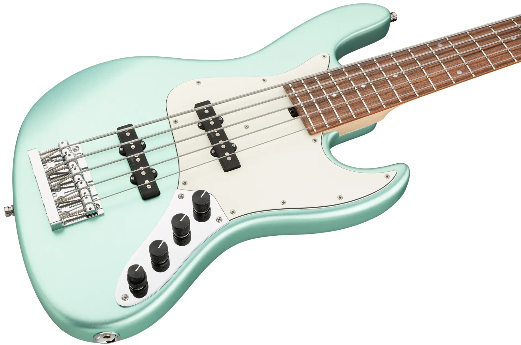 Sadowsky Vintage Jj Bass 21 Fret Alder 5c Metroline All Active Mor - Solid Sage Green Metallic Satin - Solid body electric bass - Variation 2