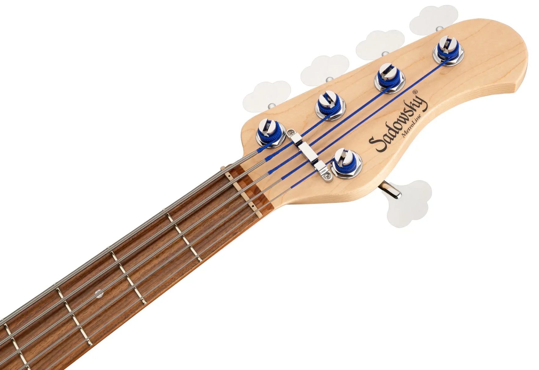 Sadowsky Vintage Jj Bass 21 Fret Alder 5c Metroline All Active Mor - Almond Sunburst Transparent Satin - Solid body electric bass - Variation 4