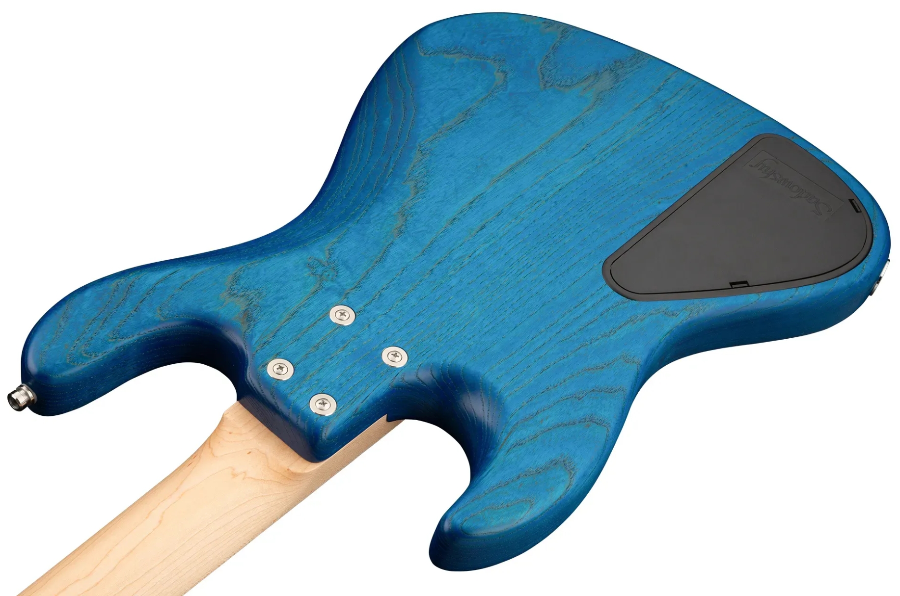 Sadowsky Vintage Jj Bass 21 Fret Ash 4c Metroline All Active Mn - Ocean Blue Transparent Satin - Solid body electric bass - Variation 3