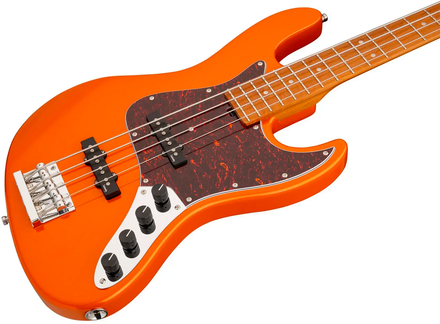 Sadowsky Vintage Jj Bass 21f 4c Metroexpress Mn - Candy Apple Orange Metallic - Solid body electric bass - Variation 2