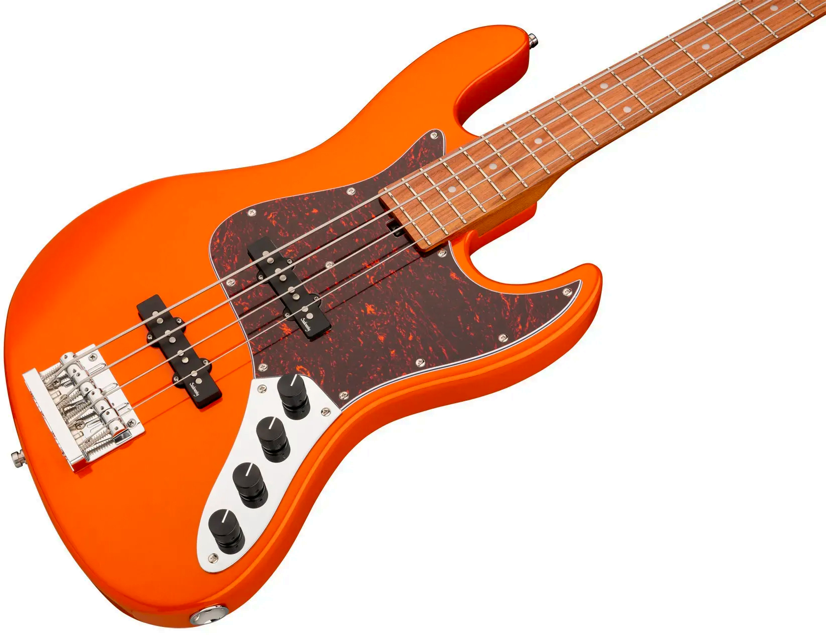 Sadowsky Vintage Jj Bass 21f 4c Metroexpress Mor - Candy Apple Orange Metallic - Solid body electric bass - Variation 2
