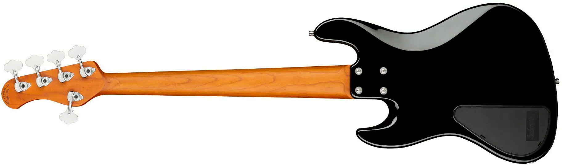 Sadowsky Vintage Jj Bass 21f 5c Fretless Metroexpress Mor - Black - Solid body electric bass - Variation 1