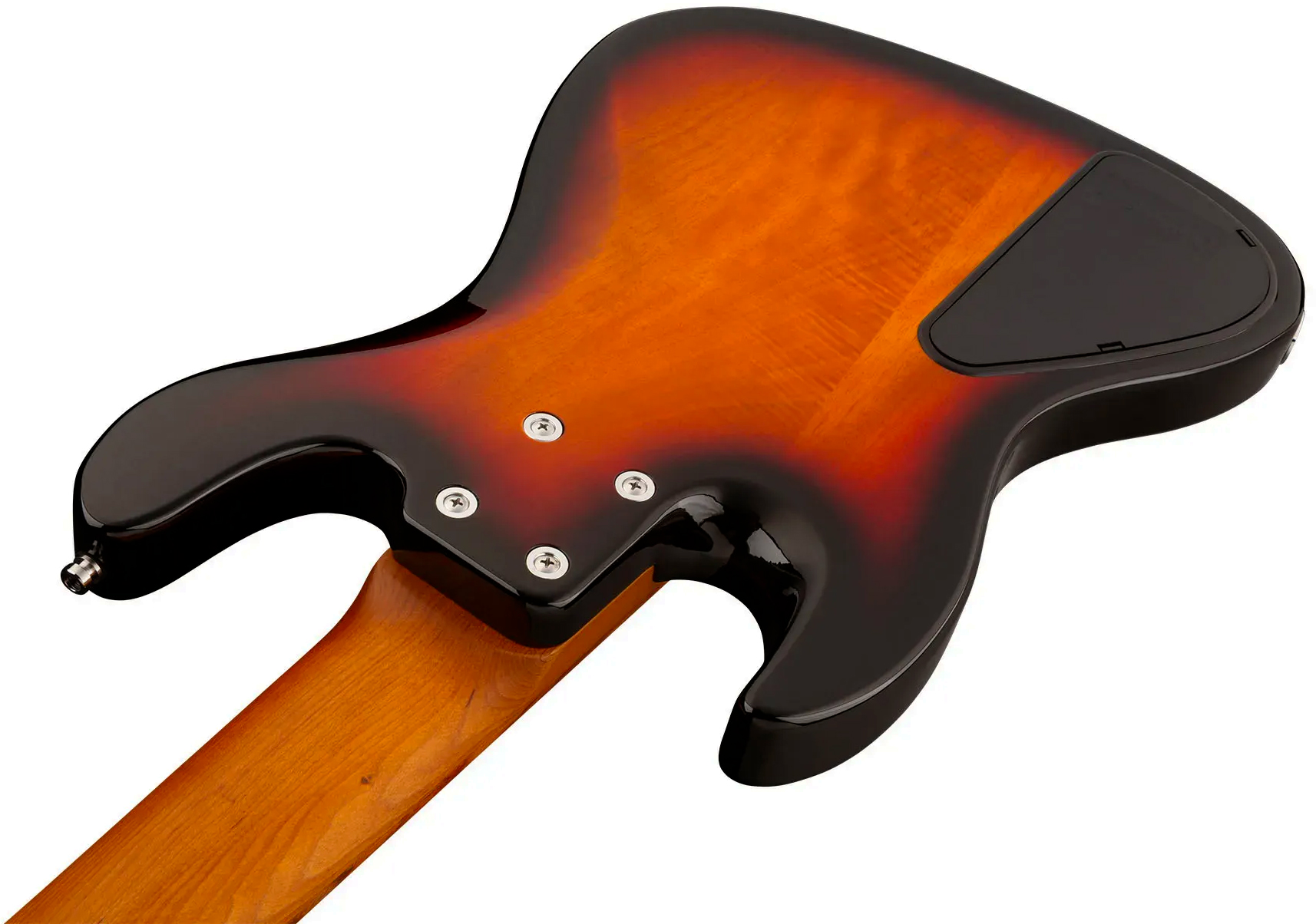Sadowsky Vintage Jj Bass 21f 5c Fretless Metroexpress Mor - Tobacco Sunburst Transparent - Solid body electric bass - Variation 3