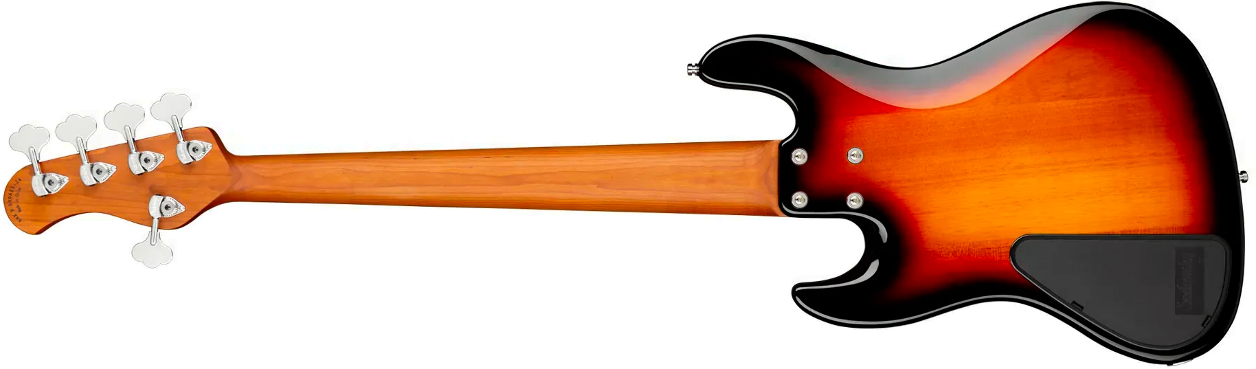 Sadowsky Vintage Jj Bass 21f 5c Metroexpress Mn - Tobacco Sunburst Transparent - Solid body electric bass - Variation 1
