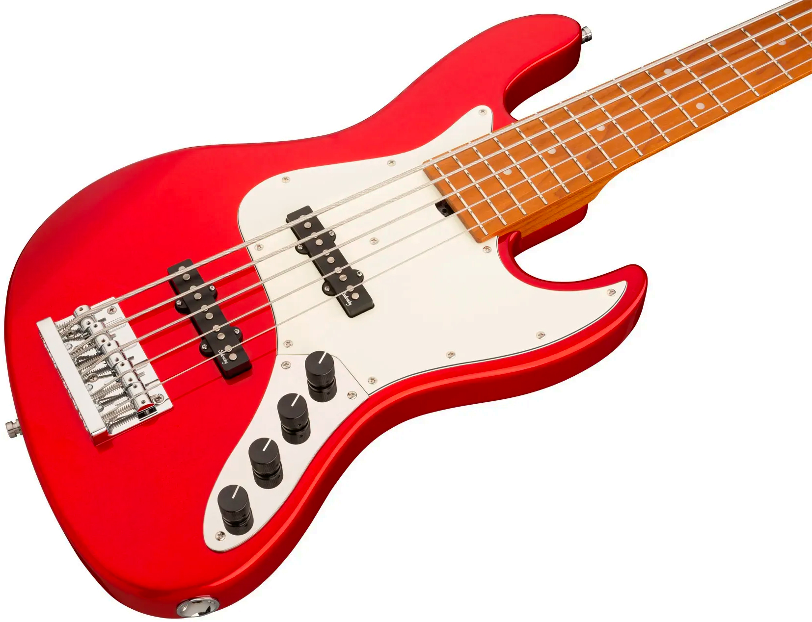 Sadowsky Vintage Jj Bass 21f 5c Metroexpress Mn - Candy Apple Red Metallic - Solid body electric bass - Variation 2