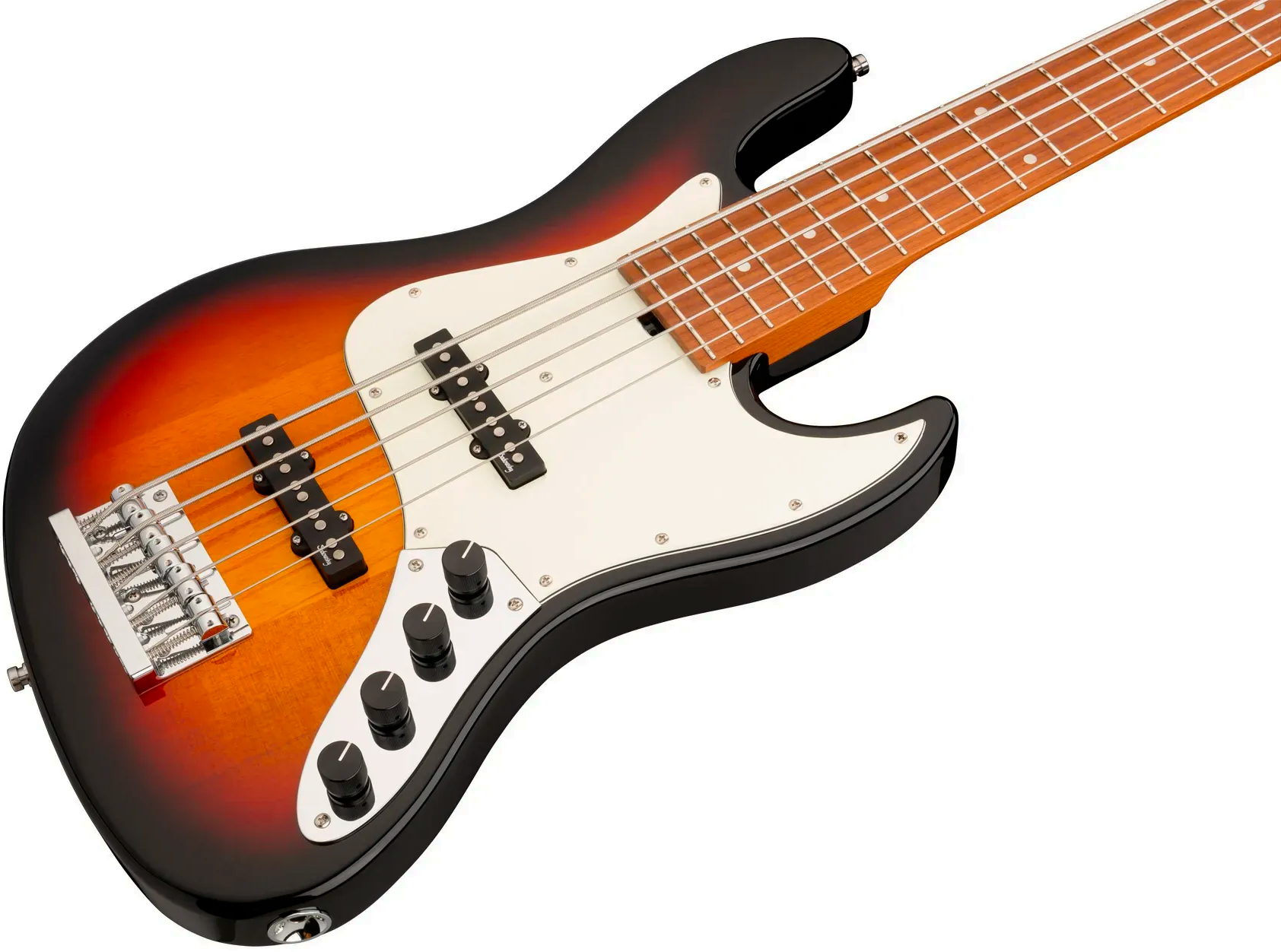 Sadowsky Vintage Jj Bass 21f 5c Metroexpress Mn - Tobacco Sunburst Transparent - Solid body electric bass - Variation 3