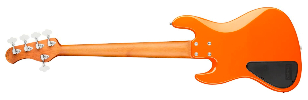 Sadowsky Vintage Jj Bass 21f 5c Metroexpress Mor - Candy Apple Orange Metallic - Solid body electric bass - Variation 1