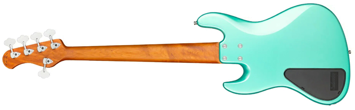 Sadowsky Vintage Jj Bass 21f 5c Metroexpress Mor - Sage Green Metallic - Solid body electric bass - Variation 1