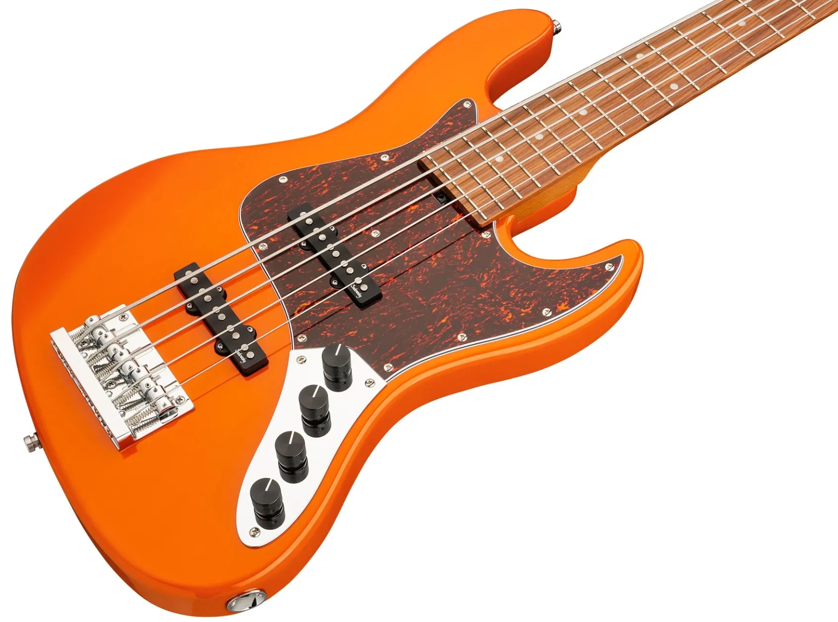 Sadowsky Vintage Jj Bass 21f 5c Metroexpress Mor - Candy Apple Orange Metallic - Solid body electric bass - Variation 2