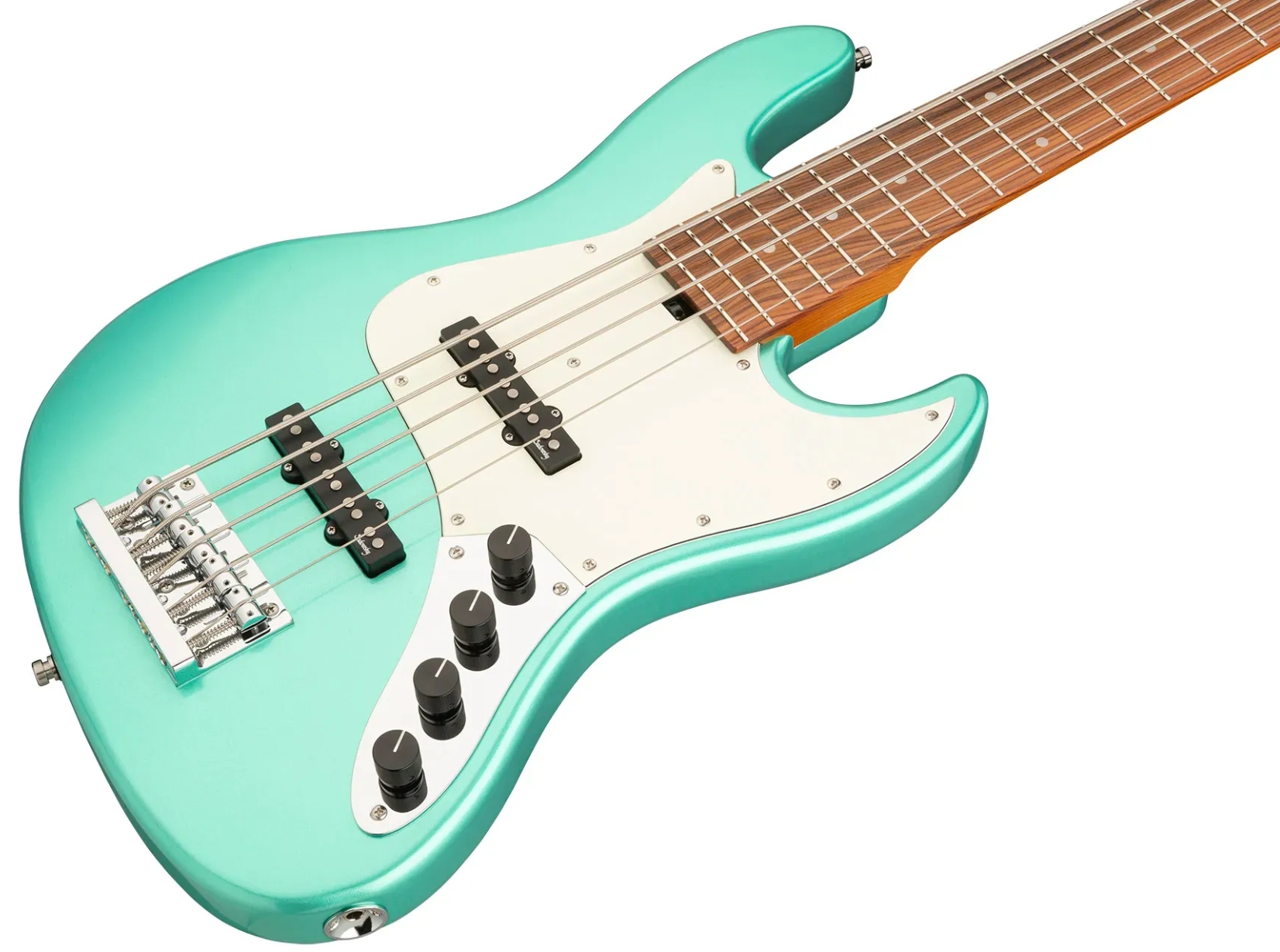 Sadowsky Vintage Jj Bass 21f 5c Metroexpress Mor - Sage Green Metallic - Solid body electric bass - Variation 2