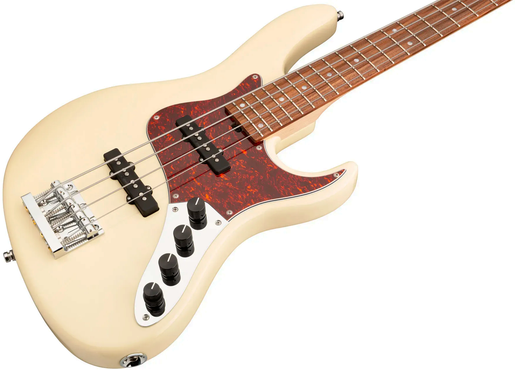 Sadowsky Vintage Jj Bass 24 Fret Alder 4c Metroline All Active Mor - Olympic White - Solid body electric bass - Variation 2