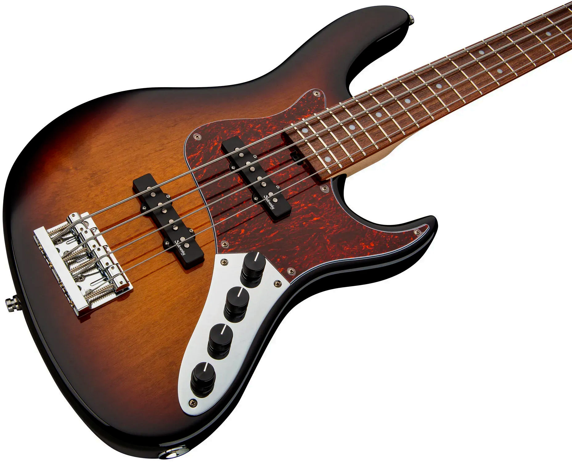 Sadowsky Vintage Jj Bass 24 Fret Alder 4c Metroline All Active Mor - '59 Burst Transparent - Solid body electric bass - Variation 2