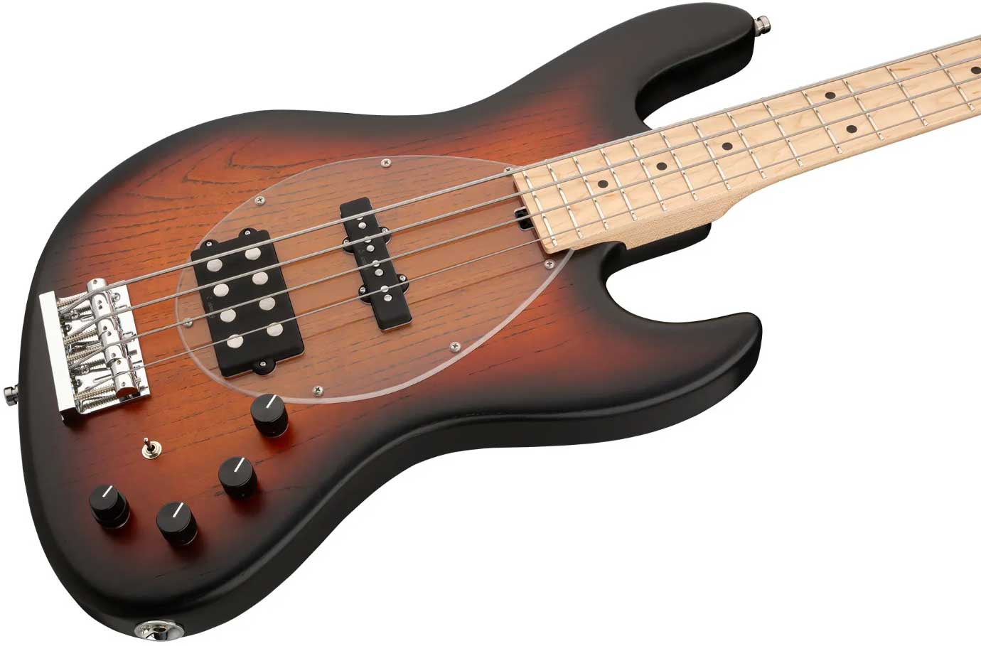 Sadowsky Vintage M/j Bass 21f Ash 4c Metroline All Active Mn - Almond Sunburst Trans. Satin - Solid body electric bass - Variation 2