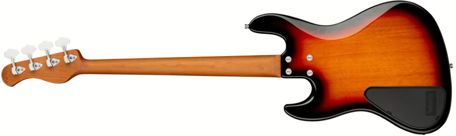 Sadowsky Vintage Mj Bass 21-fret Metroexpress Mor - Tobacco Sunburst Transparent - Solid body electric bass - Variation 1