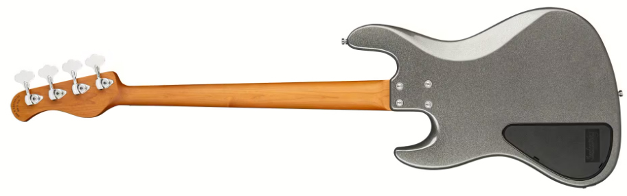 Sadowsky Vintage Mj Bass 21-fret Metroexpress Mor - Silver Sparkle - Solid body electric bass - Variation 1