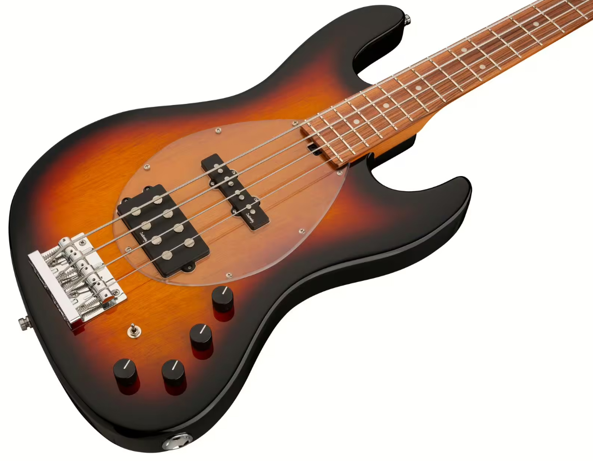 Sadowsky Vintage Mj Bass 21-fret Metroexpress Mor - Tobacco Sunburst Transparent - Solid body electric bass - Variation 2