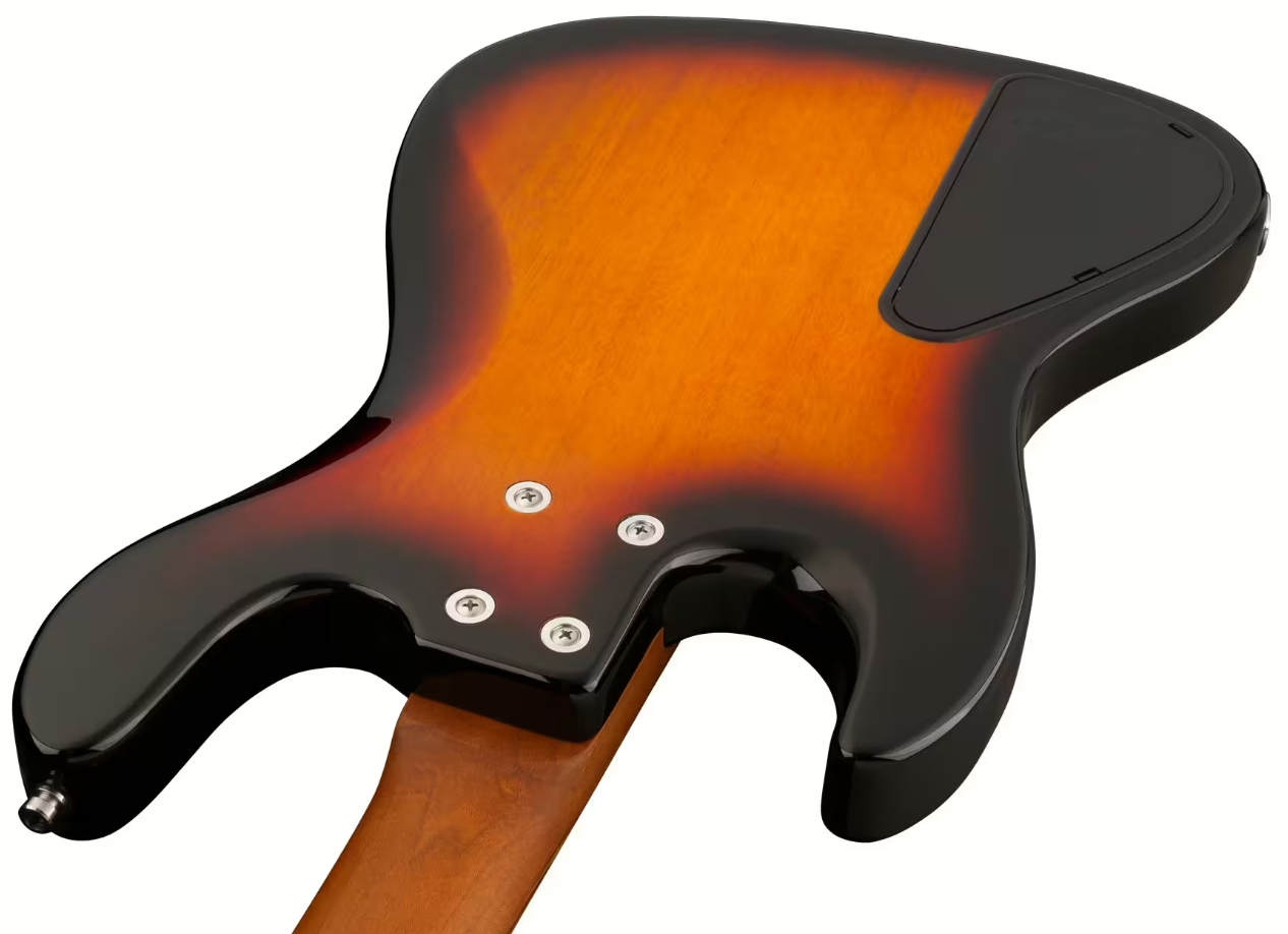 Sadowsky Vintage Mj Bass 21-fret Metroexpress Mor - Tobacco Sunburst Transparent - Solid body electric bass - Variation 3