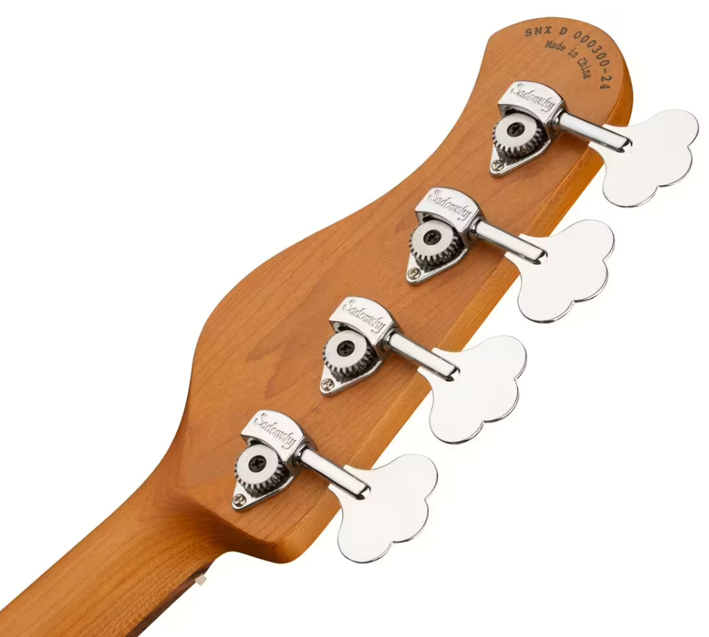 Sadowsky Vintage Mj Bass 21-fret Metroexpress Mor - Silver Sparkle - Solid body electric bass - Variation 4
