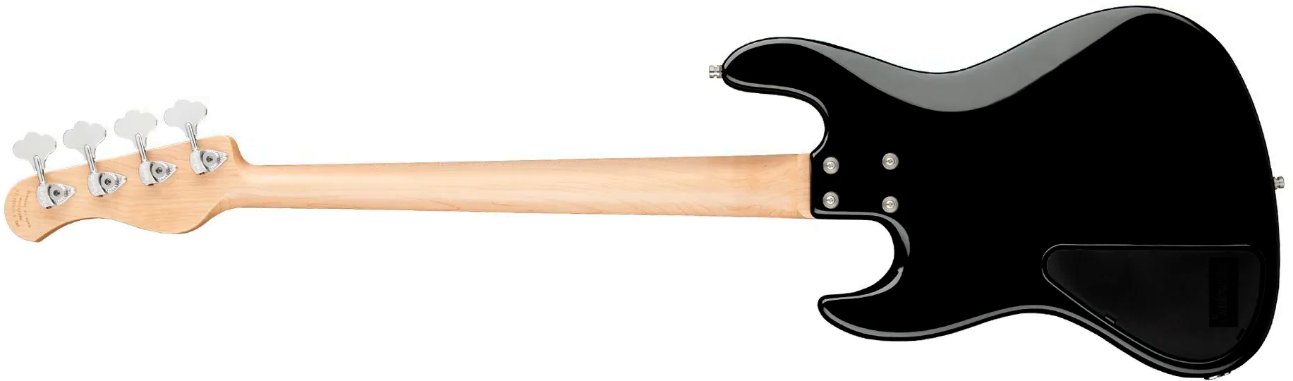 Sadowsky Vintage Mj Bass 21f Alder 4c Metroline All Active Mor - Solid Black - Solid body electric bass - Variation 1