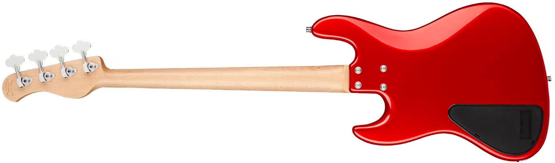 Sadowsky Vintage Mj Bass 21f Alder 4c Metroline All Active Mor - Candy Apple Red Metallic - Solid body electric bass - Variation 1