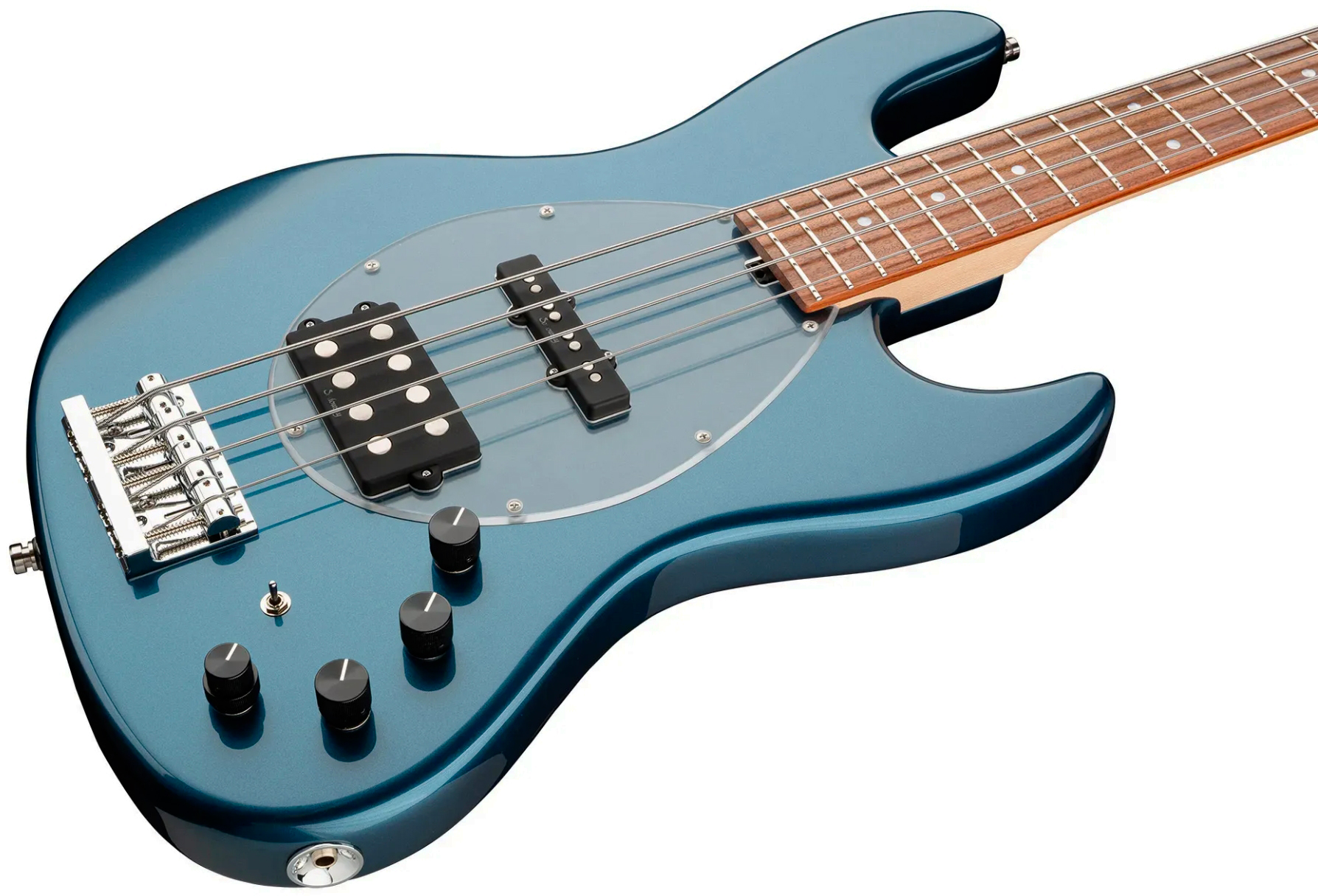 Sadowsky Vintage Mj Bass 21f Alder 4c Metroline All Active Mor - Dark Lake Placid Blue Metallic - Solid body electric bass - Variation 2