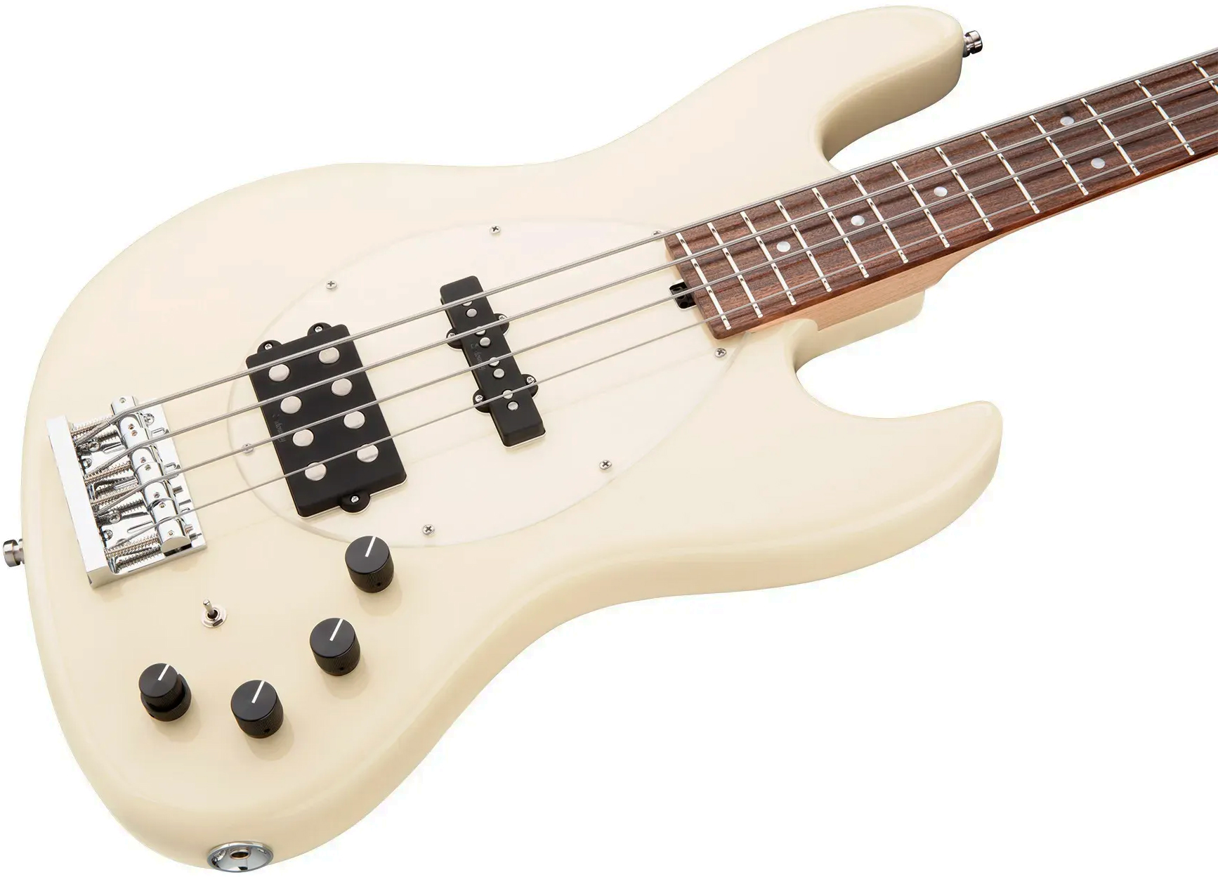 Sadowsky Vintage Mj Bass 21f Alder 4c Metroline All Active Mor - Olympic White - Solid body electric bass - Variation 2