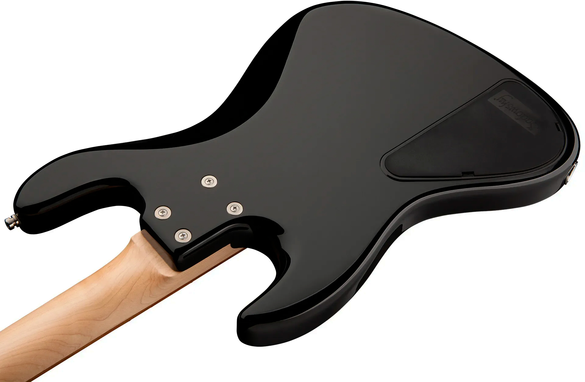 Sadowsky Vintage Mj Bass 21f Alder 4c Metroline All Active Mor - Solid Black - Solid body electric bass - Variation 3