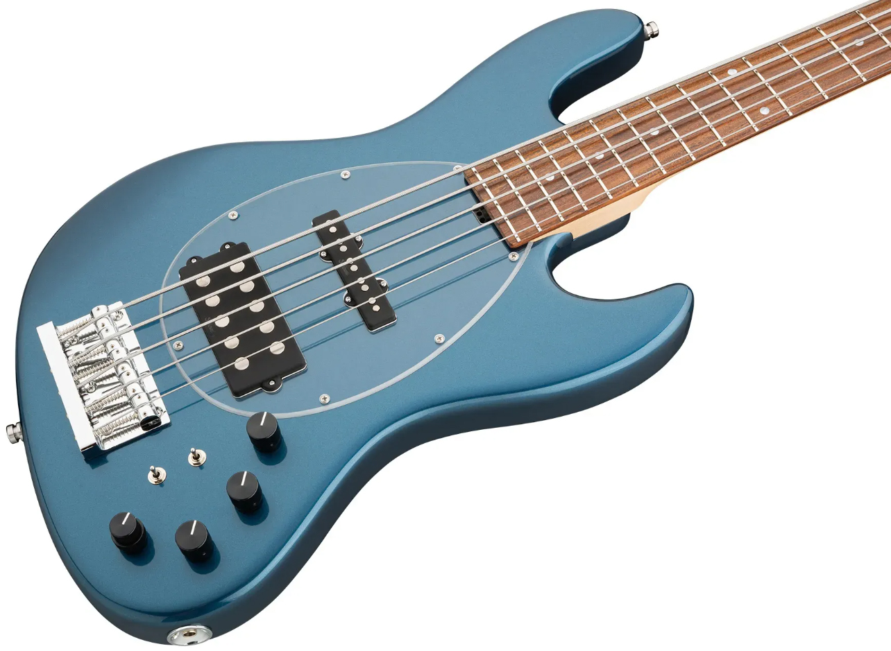 Sadowsky Vintage Mj Bass 21f Alder 5c Metroline All Active Mor - Dark Lake Placid Blue Metallic - Solid body electric bass - Variation 2