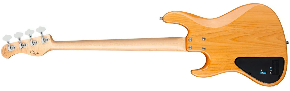 Sadowsky Will Lee 22-fret Alder 4c Metroline Signature All Active Mn - Natural Transparent Gloss - Solid body electric bass - Variation 1