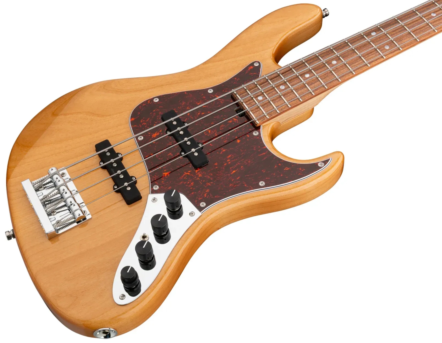 Sadowsky Will Lee 22-fret Alder 4c Metroline Signature All Active Mn - Natural Transparent Gloss - Solid body electric bass - Variation 2